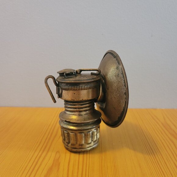 Vintage Guy's Dropper Mining Light Brass Lamp Universal Lamp Co